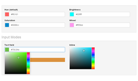 jQuery MiniColors颜色选择器